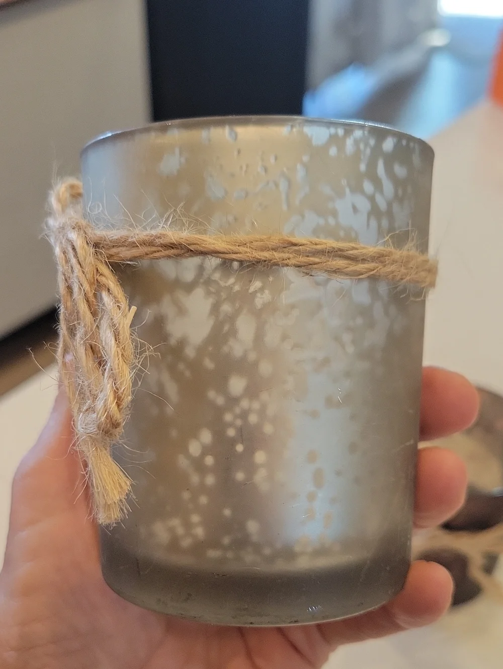 Like New Mercury Glass Pottery Barn Votive Or Tea Light Candle Holders